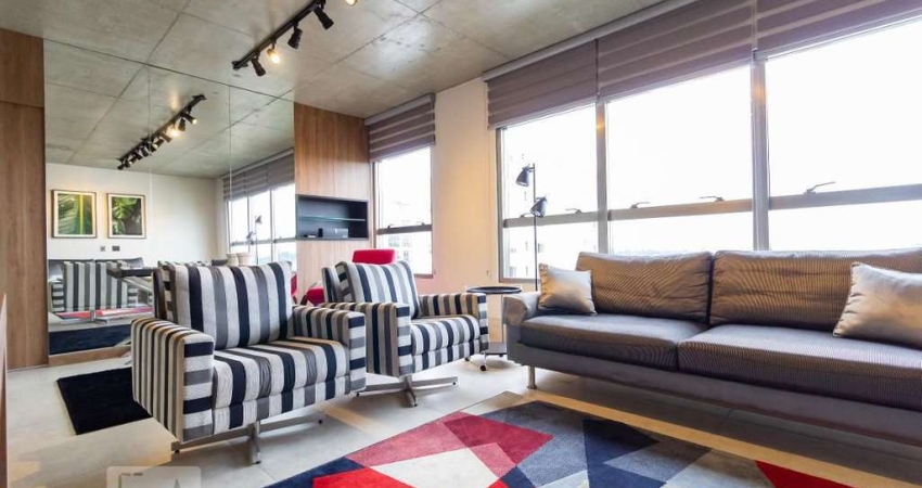 Apartamento para Aluguel - Santo Amaro , 1 Quarto,  74 m² - São Paulo