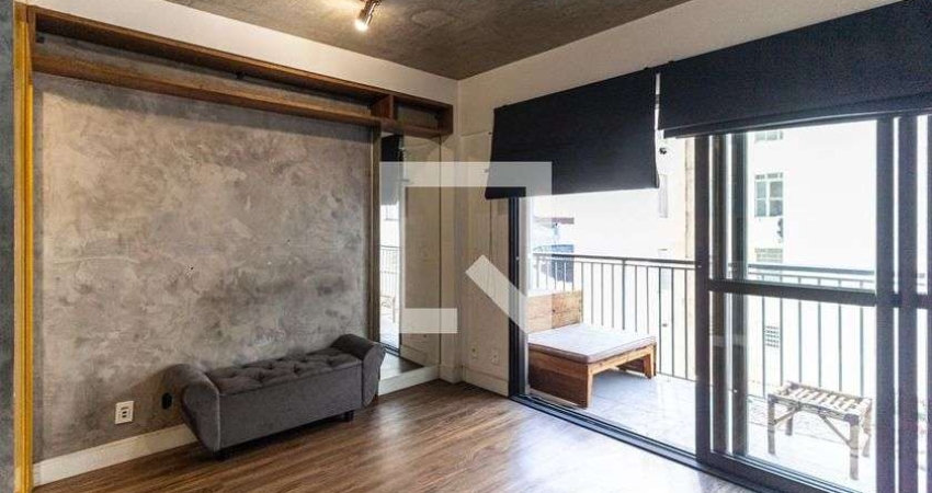 Kitnet / Stúdio para Aluguel - Santa Cecília, 1 Quarto,  30 m² - São Paulo