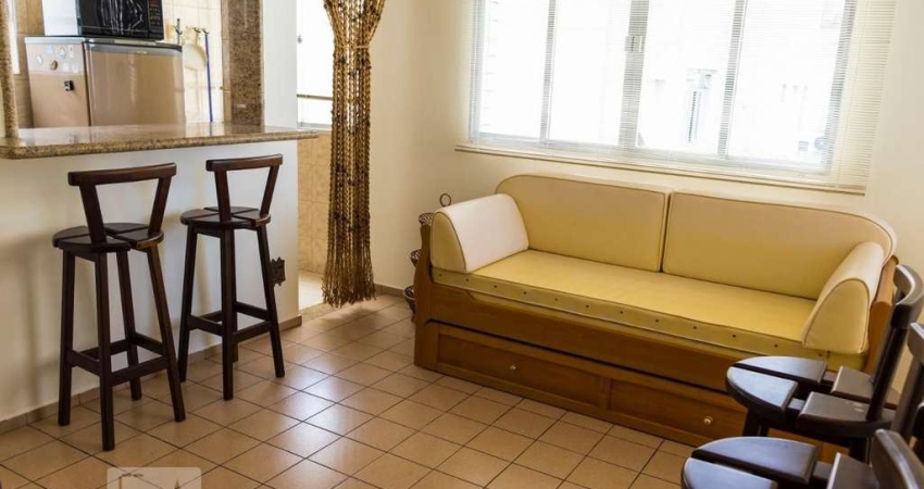 Apartamento para Aluguel - Boqueirão, 1 Quarto,  55 m² - Santos