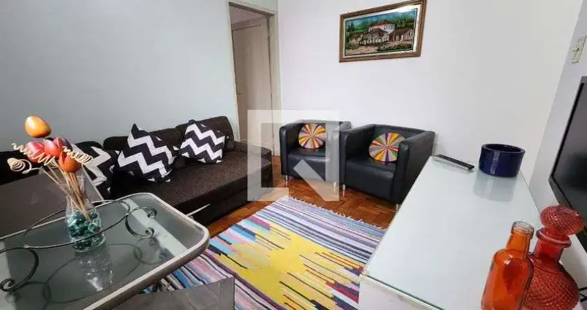 Apartamento para Aluguel - Gonzaga , 1 Quarto,  55 m² - Santos