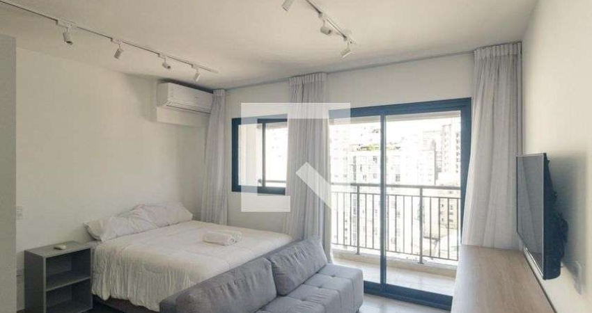 Kitnet / Stúdio para Aluguel - Santa Cecília, 1 Quarto,  37 m² - São Paulo