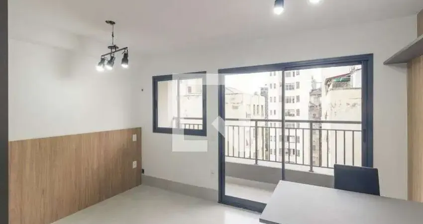 Kitnet / Stúdio para Aluguel - Santa Cecília, 1 Quarto,  25 m² - São Paulo