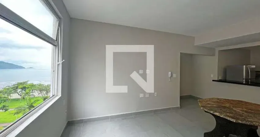 Apartamento para Aluguel - Embaré, 3 Quartos,  95 m² - Santos