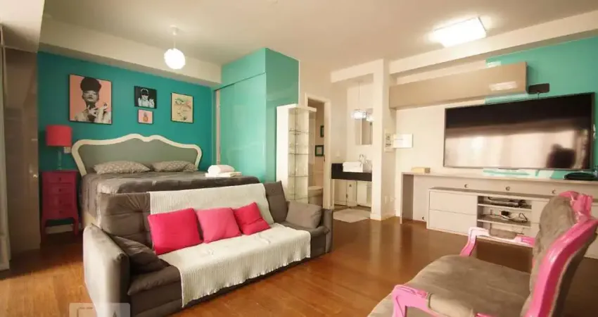 Kitnet / Stúdio para Aluguel - Brooklin, 1 Quarto,  52 m² - São Paulo