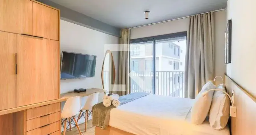 Kitnet / stúdio para aluguel - brooklin, 1 quarto, 25 m² - são paulo