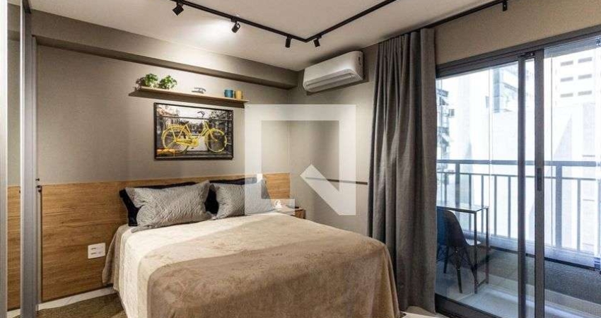 Kitnet / Stúdio para Aluguel - Santa Cecília, 1 Quarto,  27 m² - São Paulo