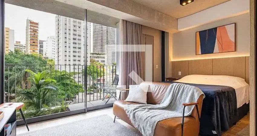 Kitnet / Stúdio para Aluguel - Vila Madalena, 1 Quarto,  37 m² - São Paulo