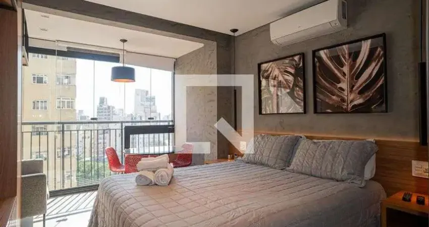 Kitnet / Stúdio para Aluguel - Consolação, 1 Quarto,  24 m² - São Paulo