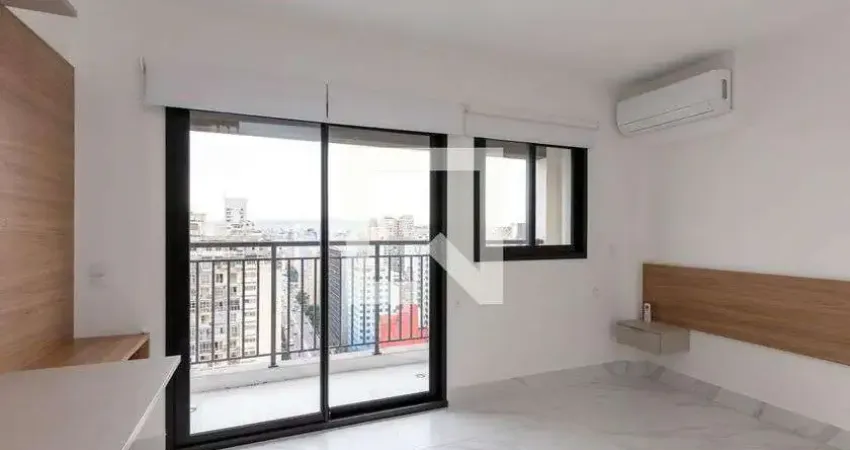 Kitnet / Stúdio para Aluguel - Santa Cecília, 1 Quarto,  27 m² - São Paulo
