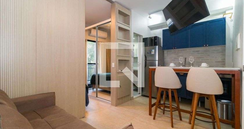 Kitnet / Stúdio para Aluguel - Cidade Jardim, 1 Quarto,  24 m² - São Paulo