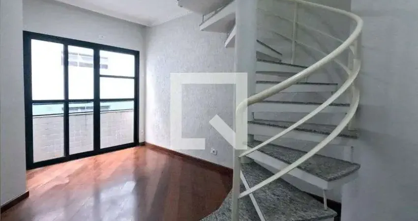 Cobertura com 2 quartos para alugar na Avenida Doutor Bernardino de Campos, Gonzaga, Santos