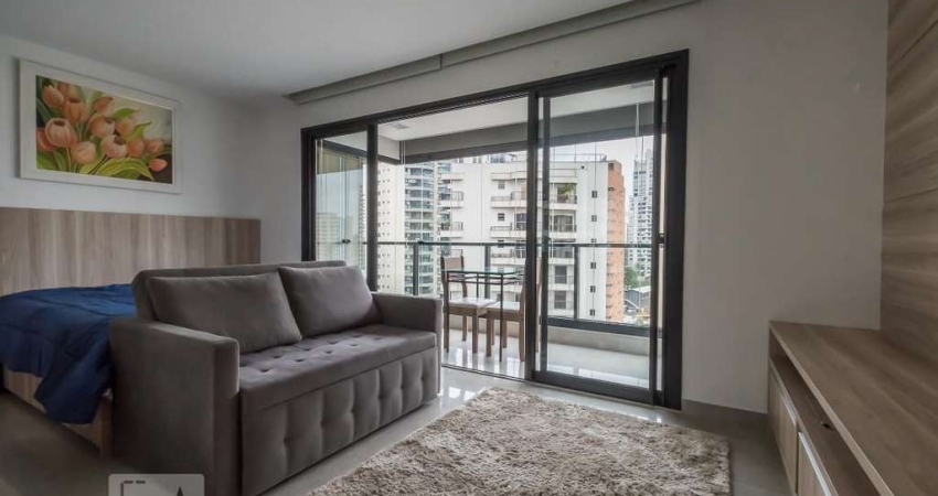 Kitnet / Stúdio para Aluguel - Brooklin, 1 Quarto,  38 m² - São Paulo