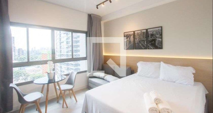 Kitnet / Stúdio para Aluguel - Brooklin, 1 Quarto,  28 m² - São Paulo