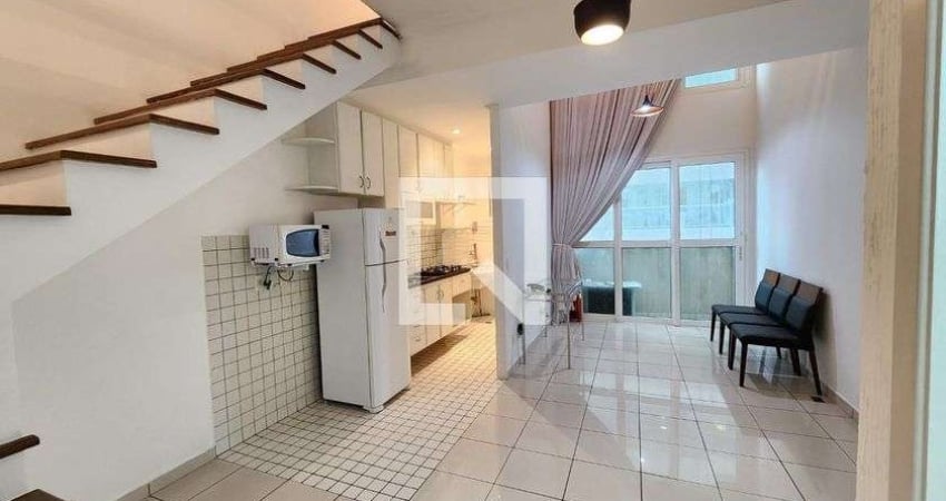 Apartamento para Aluguel - Gonzaga , 1 Quarto,  79 m² - Santos