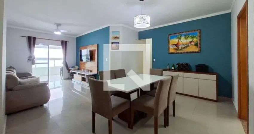 Apartamento para Aluguel - Guilhermina, 3 Quartos,  123 m² - Praia Grande