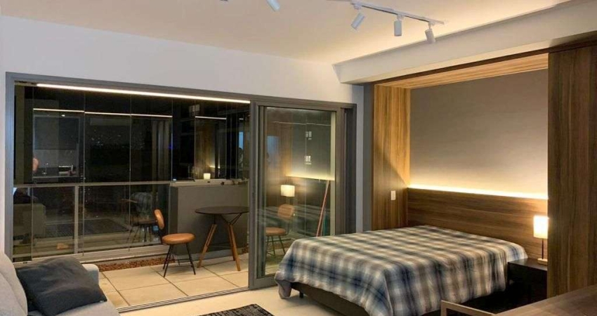 Kitnet / Stúdio para Aluguel - Brooklin, 1 Quarto,  43 m² - São Paulo