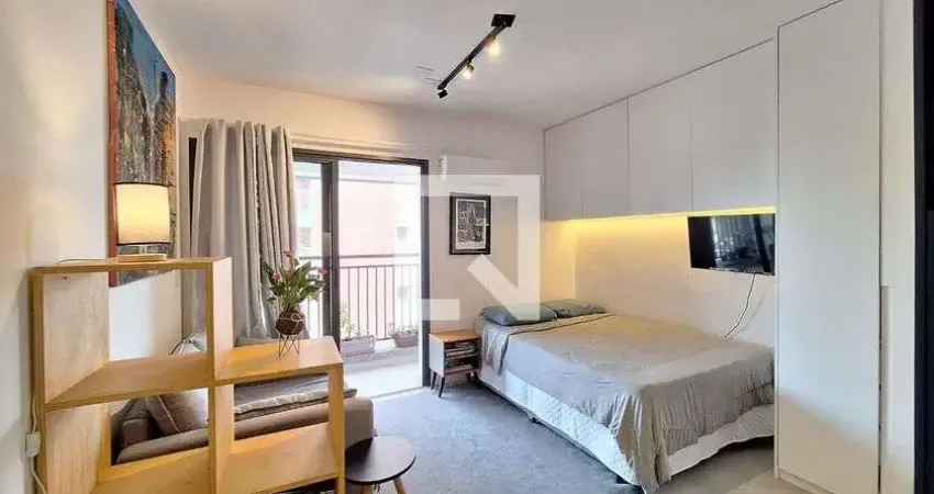 Kitnet / stúdio para aluguel - vila romana, 1 quarto,  27 m² - são paulo