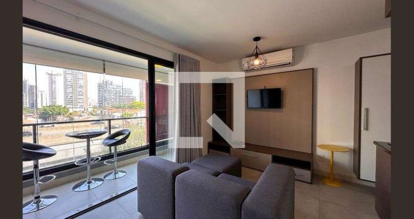 Kitnet / Stúdio para Aluguel - Brooklin, 1 Quarto,  36 m² - São Paulo