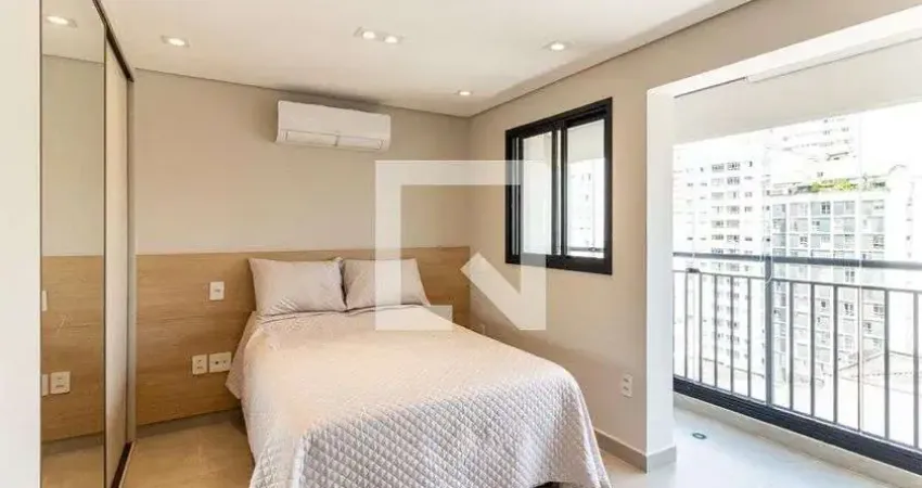 Kitnet / Stúdio para Aluguel - Santa Cecília, 1 Quarto,  28 m² - São Paulo