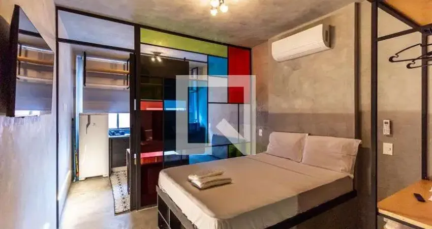 Kitnet / Stúdio para Aluguel - Santa Cecília, 1 Quarto,  29 m² - São Paulo