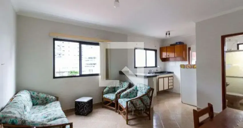 Apartamento para Aluguel - Vila Assunção, 1 Quarto,  45 m² - Praia Grande