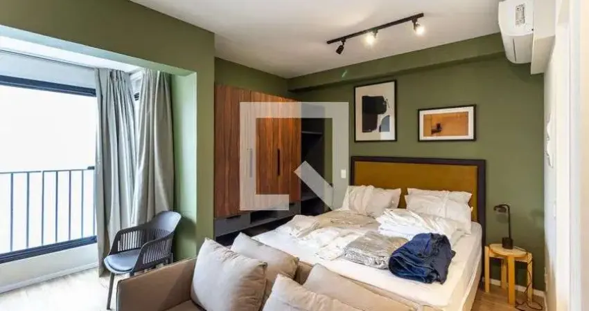 Kitnet / Stúdio para Aluguel - Santa Cecília, 1 Quarto,  26 m² - São Paulo