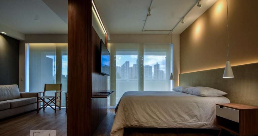 Kitnet / Stúdio para Aluguel - Chácara Santo Antonio, 1 Quarto,  52 m² - São Paulo