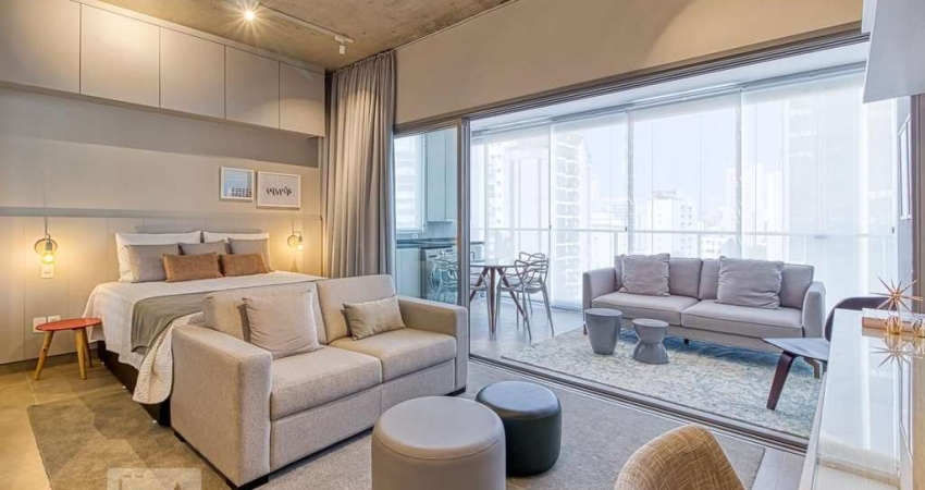 Kitnet / Stúdio para Aluguel - Moema, 1 Quarto,  45 m² - São Paulo