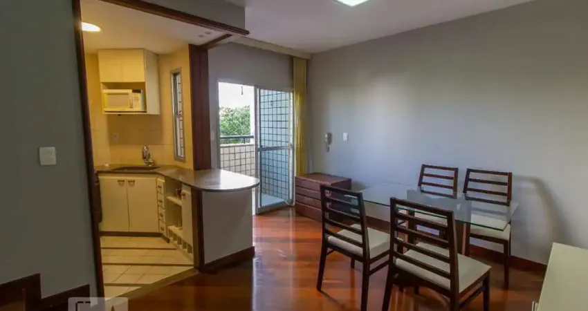 Kitnet / Stúdio para Aluguel - Lourdes, 1 Quarto,  55 m² - Belo Horizonte