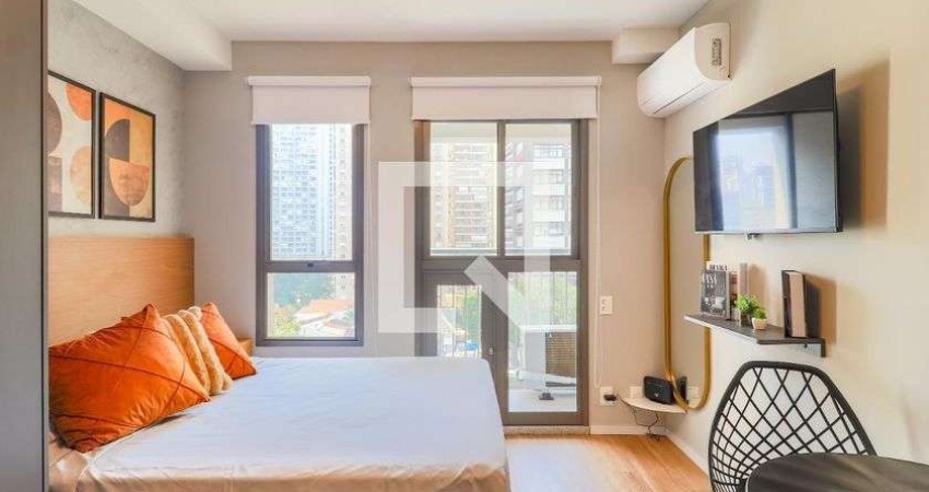 Kitnet / Stúdio para Aluguel - Brooklin, 1 Quarto,  24 m² - São Paulo