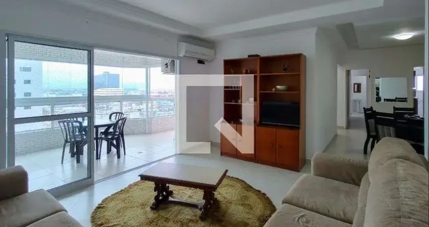 Apartamento para Aluguel - Guilhermina, 3 Quartos,  145 m² - Praia Grande
