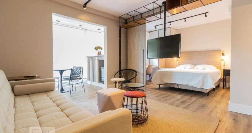 Kitnet / Stúdio para Aluguel - Brooklin, 1 Quarto,  40 m² - São Paulo
