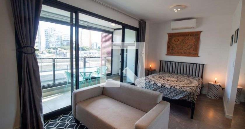 Kitnet / Stúdio para Aluguel - Brooklin, 1 Quarto,  38 m² - São Paulo