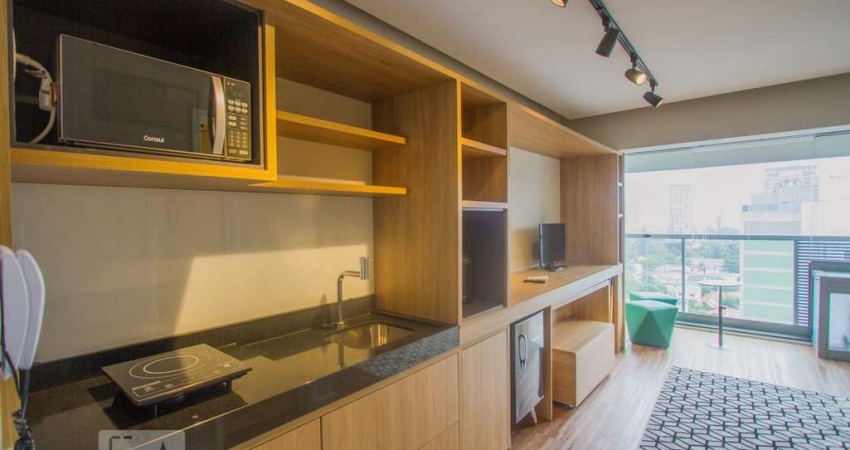Kitnet / Stúdio para Aluguel - Brooklin, 1 Quarto,  29 m² - São Paulo