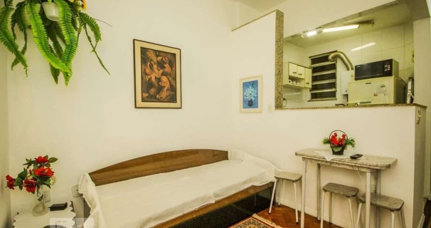 Kitnet / Stúdio para Aluguel - Copacabana, 1 Quarto,  45 m² - Rio de Janeiro