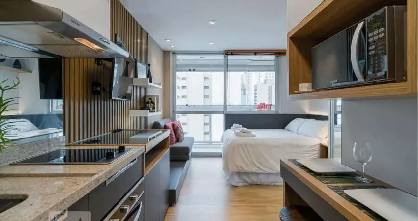 Kitnet / Stúdio para Aluguel - Consolação, 1 Quarto,  22 m² - São Paulo