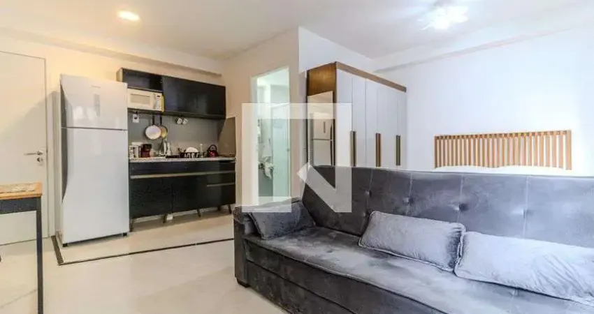 Kitnet / Stúdio para Aluguel - Santa Cecília, 1 Quarto,  25 m² - São Paulo