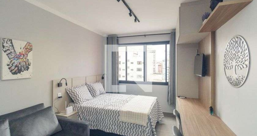 Kitnet / Stúdio para Aluguel - Santa Cecília, 1 Quarto,  21 m² - São Paulo