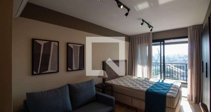 Kitnet / Stúdio para Aluguel - Brooklin, 1 Quarto,  33 m² - São Paulo