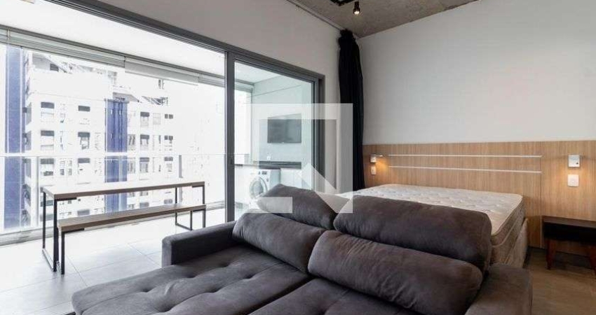 Kitnet / Stúdio para Aluguel - Moema, 1 Quarto,  45 m² - São Paulo