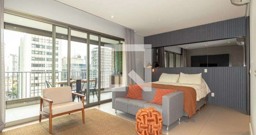 Kitnet / Stúdio para Aluguel - Itaim Bibi, 1 Quarto,  52 m² - São Paulo