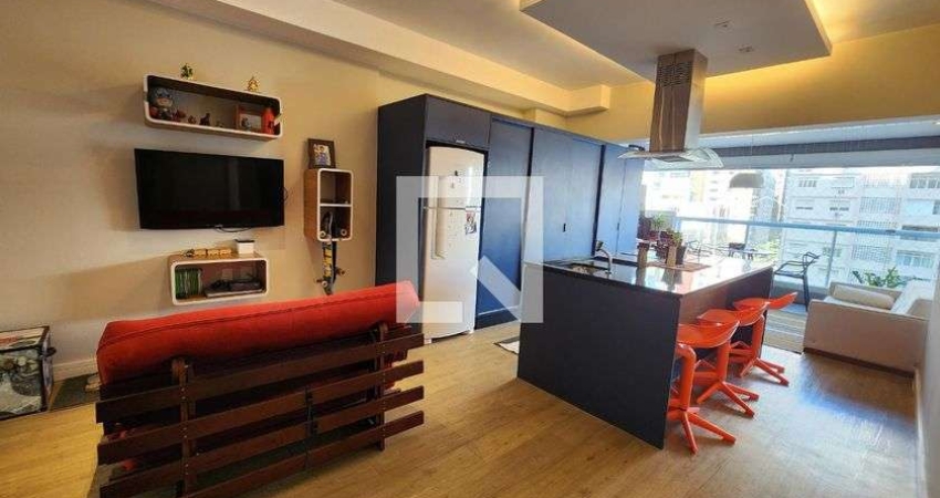 Apartamento para Aluguel - Gonzaga , 1 Quarto,  60 m² - Santos