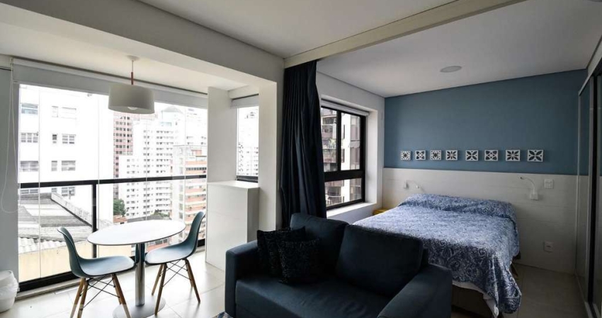 Kitnet / Stúdio para Aluguel - Jardim Paulista, 1 Quarto,  28 m² - São Paulo