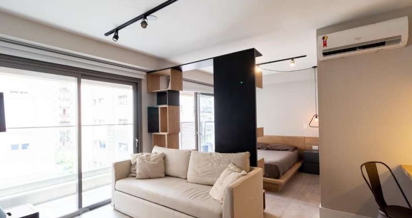 Kitnet / Stúdio para Aluguel - Jardim Paulista, 1 Quarto,  43 m² - São Paulo