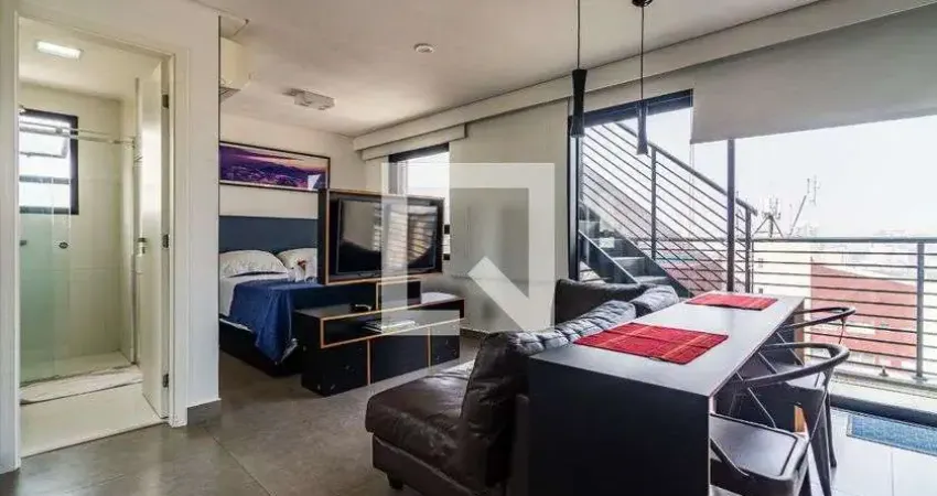 Cobertura para Aluguel - Vila Madalena, 1 Quarto,  70 m² - São Paulo