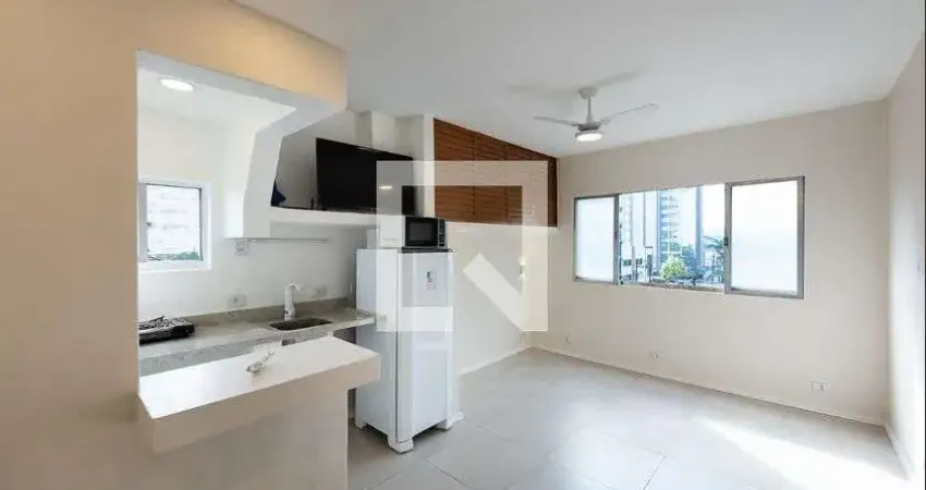 Kitnet / Stúdio para Aluguel - Centro, 1 Quarto,  21 m² - Santos