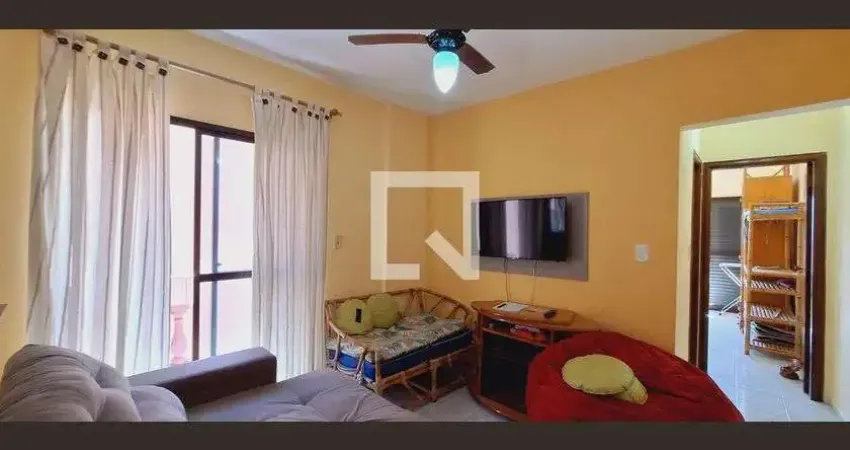 Apartamento para Aluguel - Vila Caiçara, 1 Quarto,  50 m² - Praia Grande