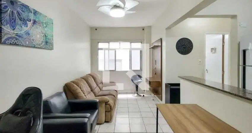 Apartamento para Aluguel - Vila Tupi, 1 Quarto,  49 m² - Praia Grande