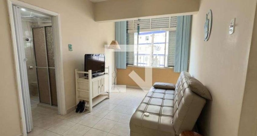 Apartamento para Aluguel - Boqueirão, 1 Quarto,  38 m² - Praia Grande