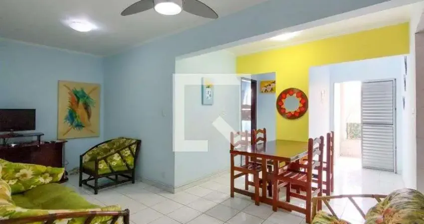 Apartamento para Aluguel - Maracanã, 1 Quarto,  40 m² - Praia Grande